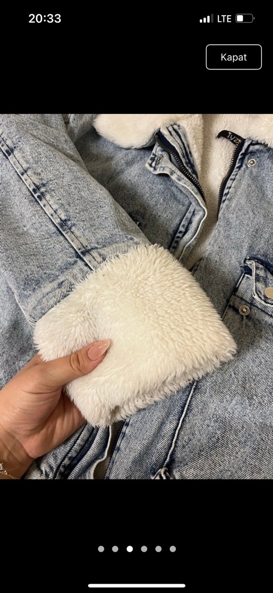 Kürklü mont - Görsel 3