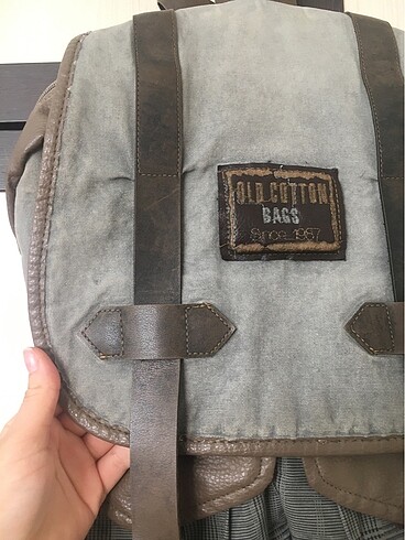 Old Cotton Cargo Vintage sırt çantası