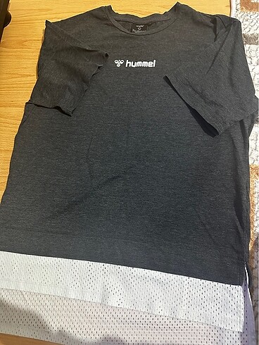 m Beden gri Renk Oversize hummel tişört