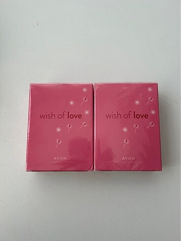 Avon Wish of love parfüm (2li paket)