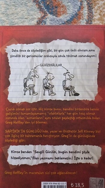  Beden saftirik GREG'İN GÜNLÜĞÜ