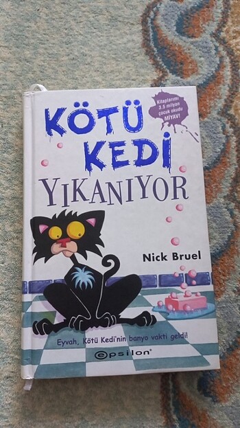 KÖTÜ KEDİ YIKANIYOR KİTABI 