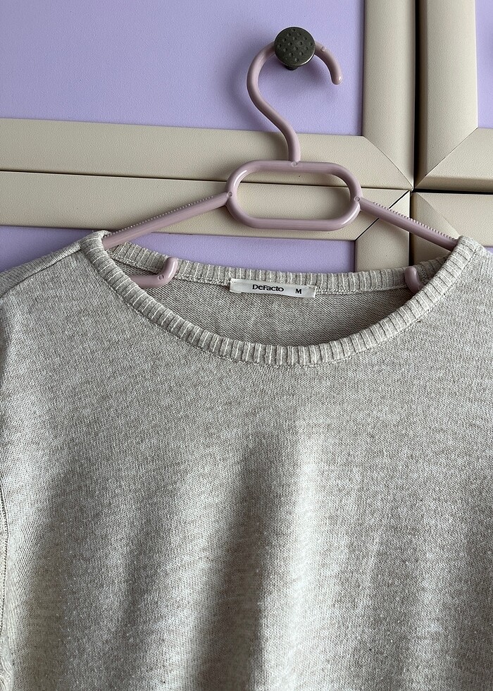 Defacto beyaz kazak - Görsel 3