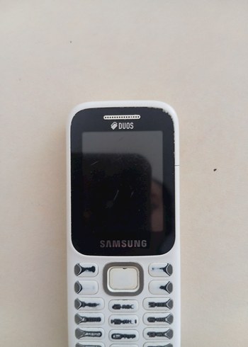 Samsung Duos Beyaz Gri Tuşlu Telefon