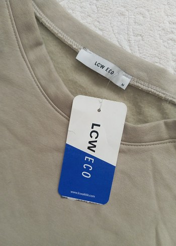 LC Waikiki Bej Uzun Kollu Kadın Sweatshirt