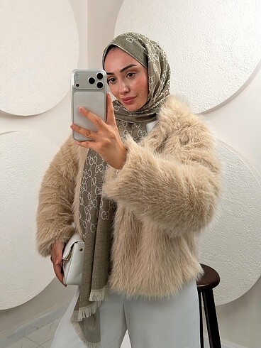 Gucci G desen İthal A+kalite yün ipek şal