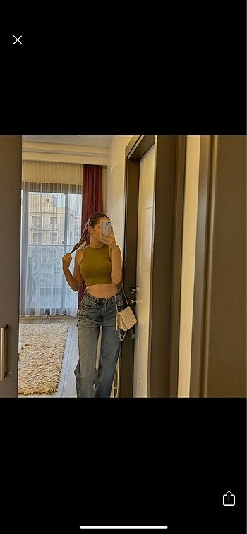 Zara straight fit jean
