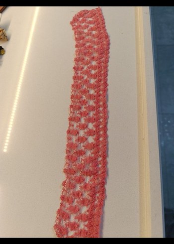 Pembe Bohem Dantel Şerit - Görsel 2