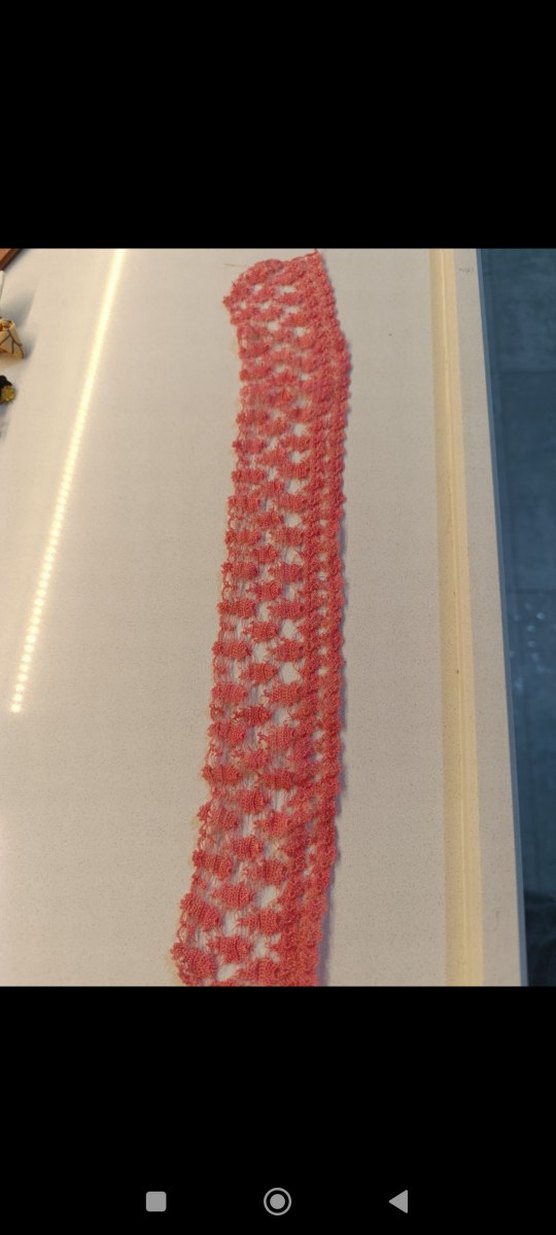 Pembe Bohem Dantel Şerit - Görsel 2