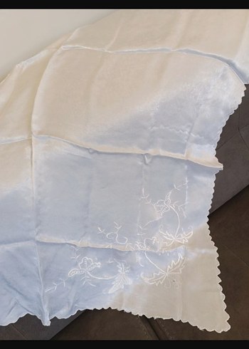 eskilerden nakışlı saten bohça - Görsel 2