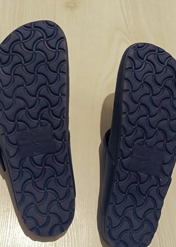 Erkek Lacivert Tokalı Parmak Arası Sandalet - Görsel 5