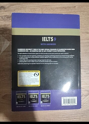 Beden Cambridge IELTS 9 (CD Dahil)