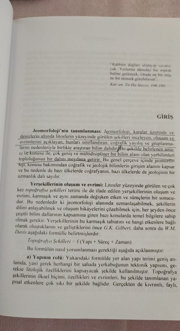 Jeomorfoloji I - Güncellenmiş Basım - Görsel 3