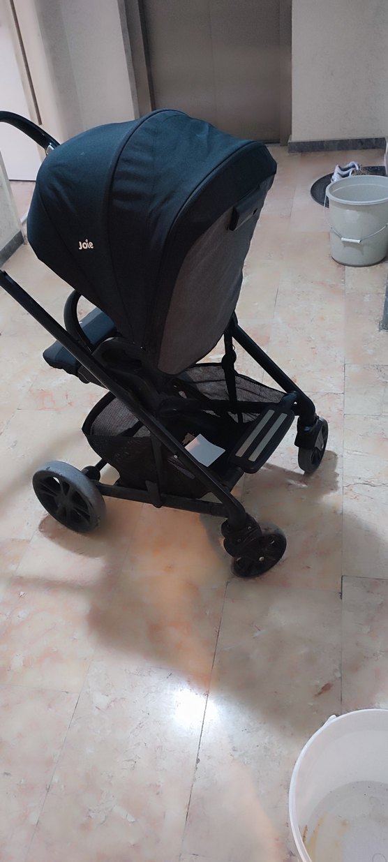 Joie Siyah Gri Bebek Arabası - Görsel 5