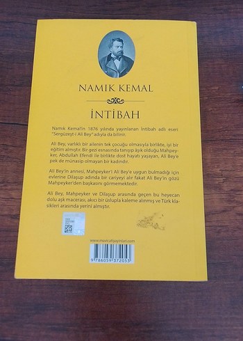 Namık Kemal - İntibah Romanı