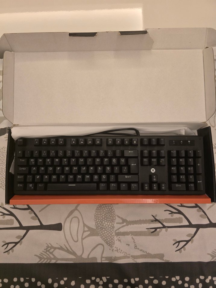 DEXİM Kablolu Siyah RGB Klavye - Görsel 5