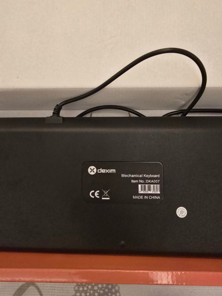 DEXİM Kablolu Siyah RGB Klavye - Görsel 4