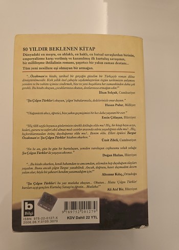 Şu Çılgın Türkler Roman - Turgut Özakman - Görsel 2