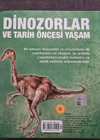 Dinozorlar ve Tarih Öncesi Yaşam Çocuk Kitabı - Görsel 2