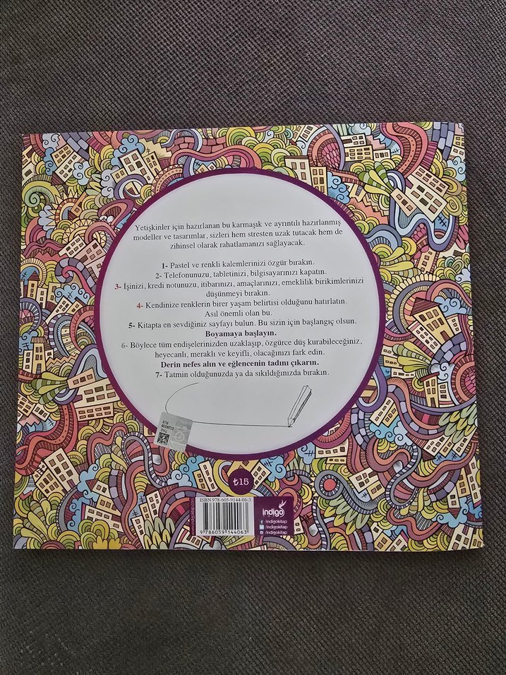 Renkler Sokağı Boyama Kitabı - Görsel 2