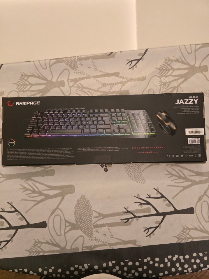 Rampage Jazzy Çok Renkli Oyun Klavyesi - Görsel 2