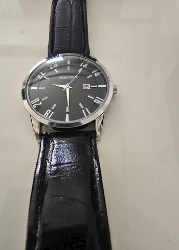 Docker Siyah Klasik Erkek Kol Saati - Görsel 3