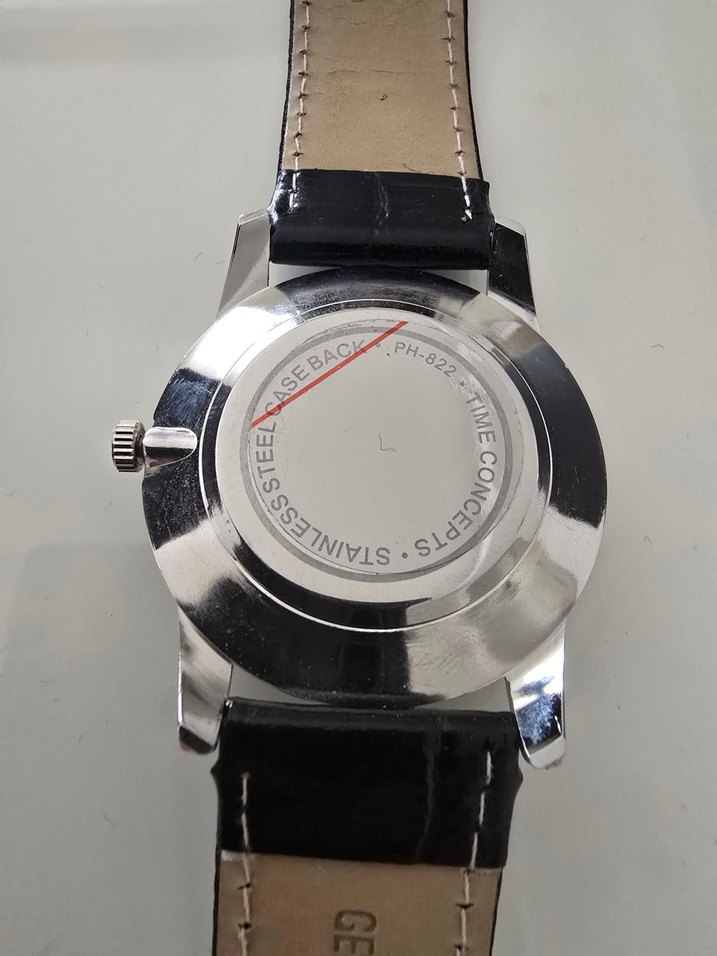 Docker Siyah Klasik Erkek Kol Saati - Görsel 5