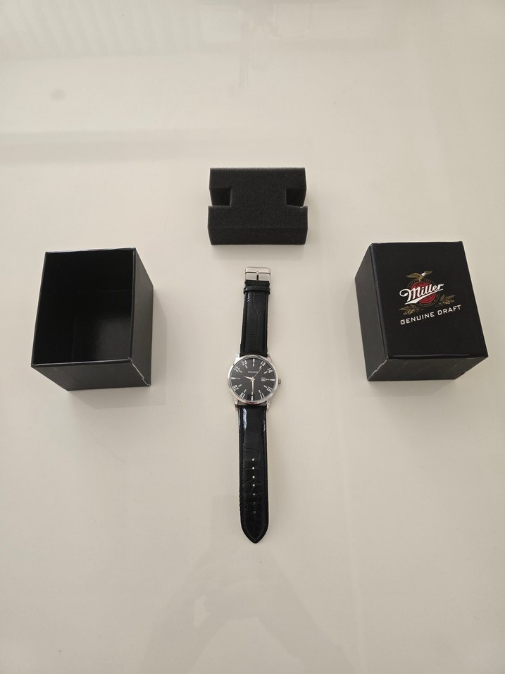 Docker Siyah Klasik Erkek Kol Saati - Görsel 4