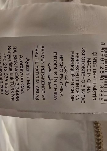 Beyaz Kemerli Kadın Kışlık Mont - Görsel 4