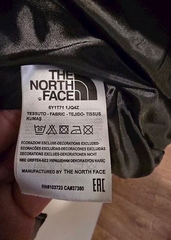 The North Face Gri Şişme Mont - Görsel 2