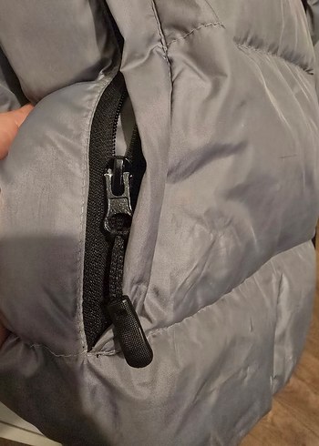 The North Face Gri Şişme Mont - Görsel 5