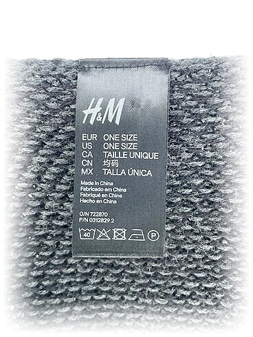  Beden H&M Atkı %70 İndirimli.