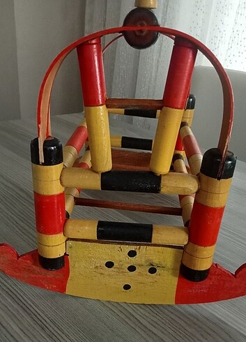 Beden Renk Ahsap oyuncak beşik