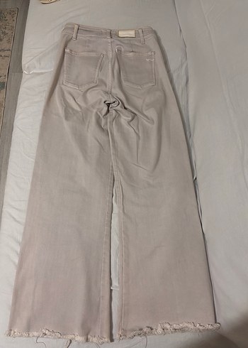 LTB Taş Rengi LTB Keten Kadın Kumaş Pantolon