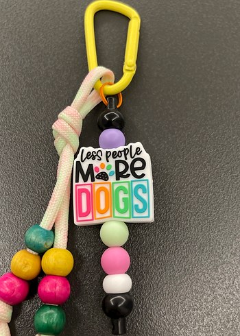 Renkli Boncuklu Kadın Anahtarlık - Görsel 7