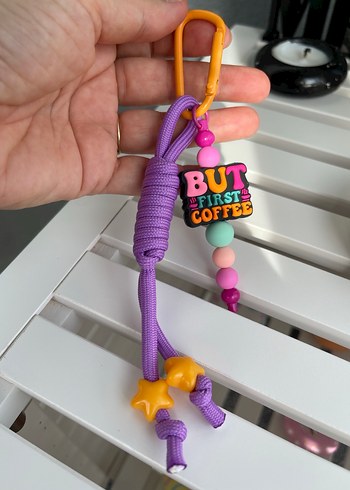 Renkli Bohem Kadın Anahtarlık - Esnek - Görsel 2