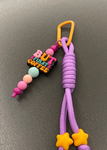 Renkli Bohem Kadın Anahtarlık - Esnek - Görsel 4