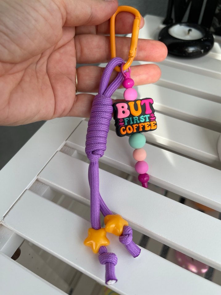 Renkli Bohem Kadın Anahtarlık - Esnek - Görsel 2