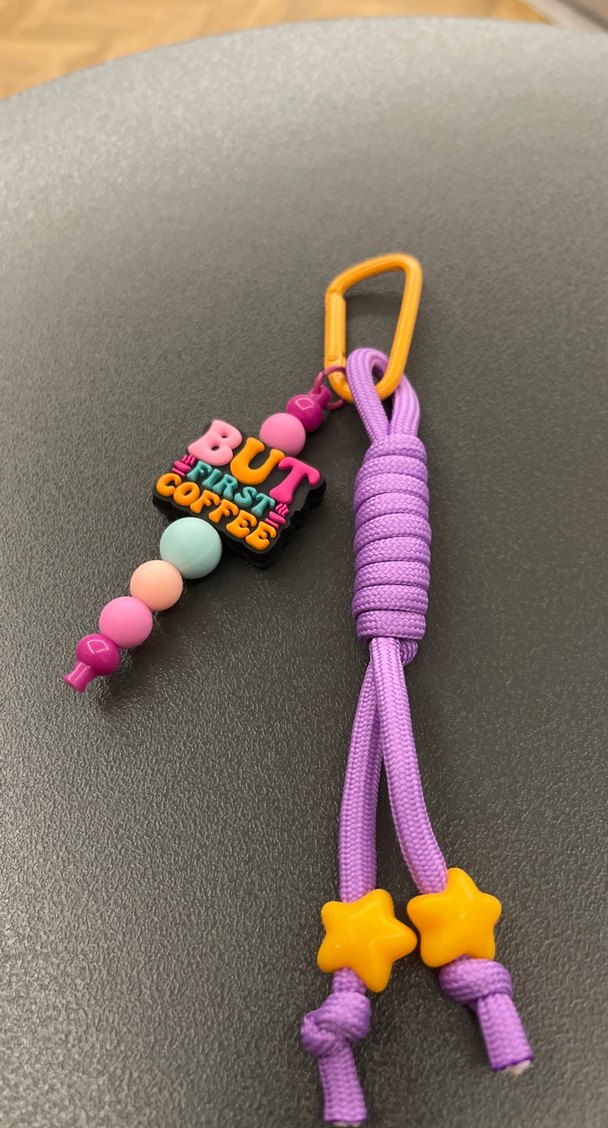 Renkli Bohem Kadın Anahtarlık - Esnek - Görsel 4