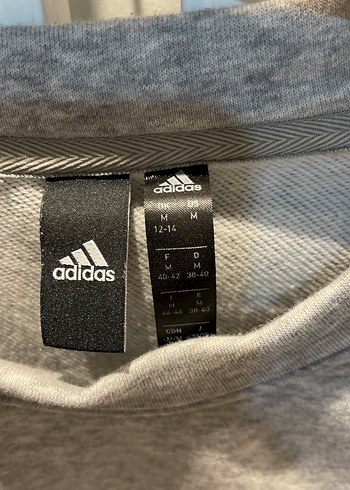 Gri adidas Kadın Sweatshirt - Görsel 2