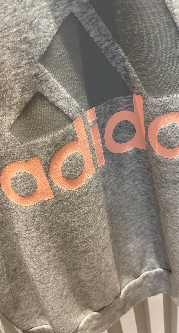 Gri adidas Kadın Sweatshirt - Görsel 3