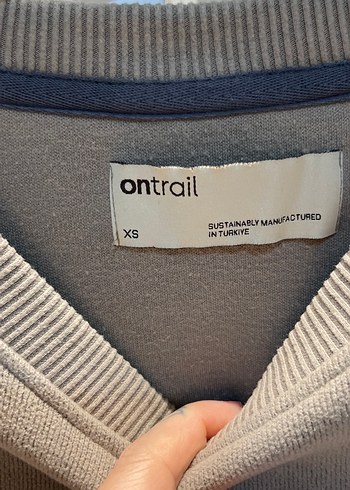 Bej Baskılı Kadın Sweatshirt - Görsel 3