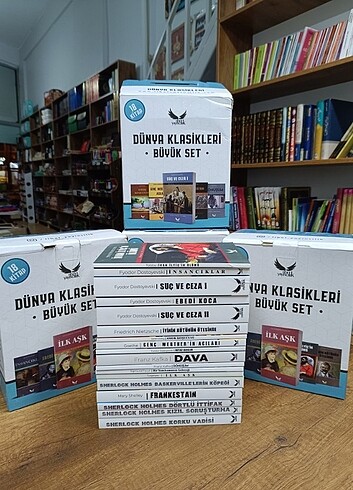 18 KİTAP DÜNYA KLASİKLERİ 