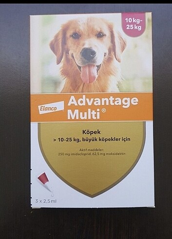 Kedi köpek iç dış parazit advantage multi 1 kutu