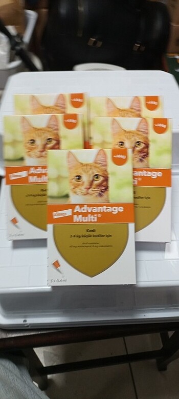 Advantage multi kedi iç dıl parazit 5 kutu