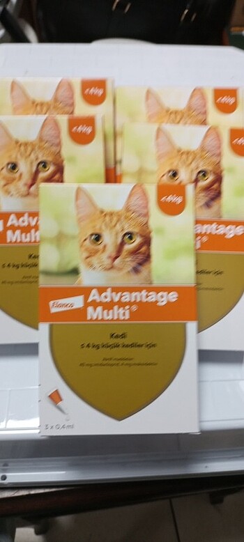  Advantage multi kedi iç dıl parazit 5 kutu