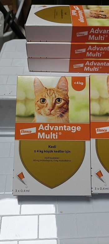  Advantage kedi iç dış parazit 2 kutu 