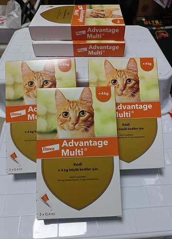 Advantage multi iç dış parazit 3 kutu