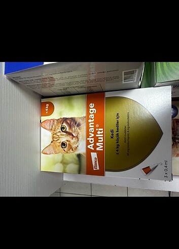 Advantage multi 1 kutu kedi için