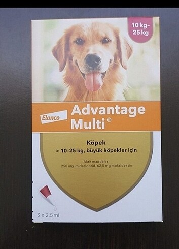 10-25 köpek iç dış parazit